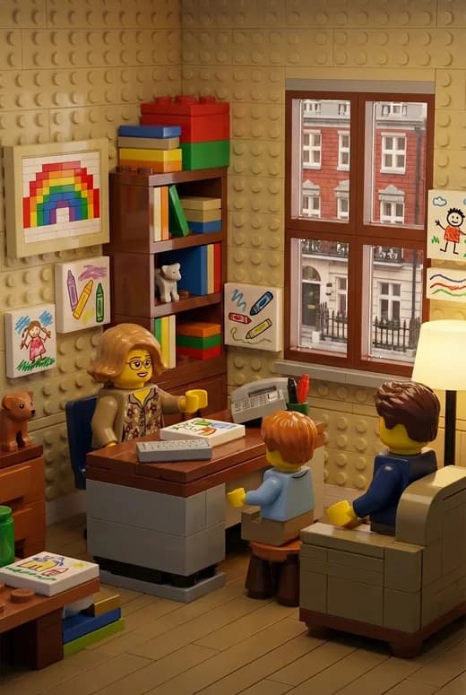 A quiet corner of Hayley's office
