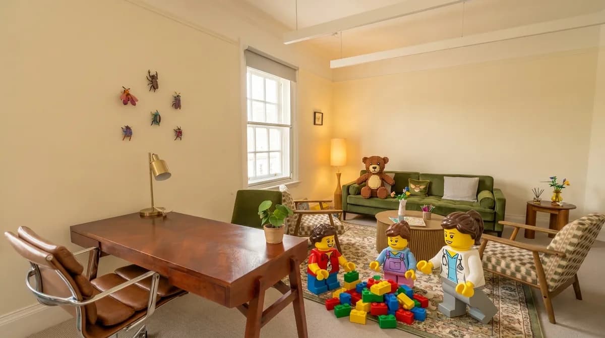 The therapy room